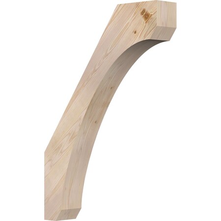 Ekena Millwork 5 1/2"W x 28"D x 40"H Legacy Smooth Knee Brace, Douglas Fir BRC06X28X40LEC00SDF